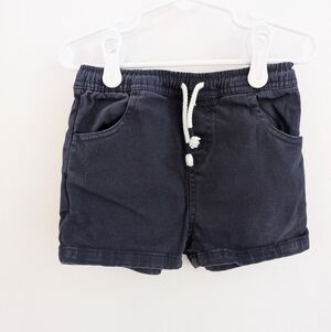 ✨4 for 12 Seed Baby Blue Drawstring Shorts Size 2 Bumblebee Pocket